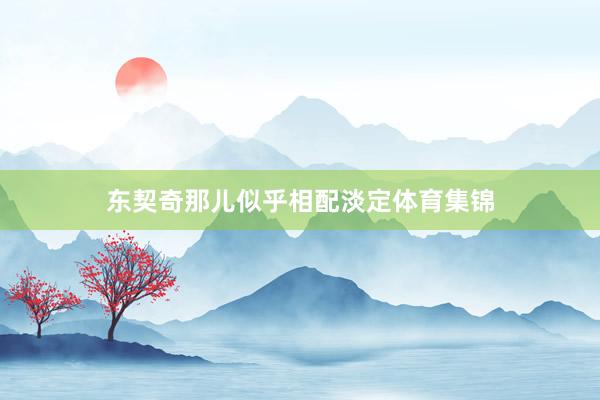东契奇那儿似乎相配淡定体育集锦