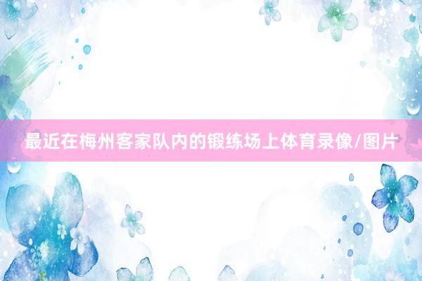 最近在梅州客家队内的锻练场上体育录像/图片